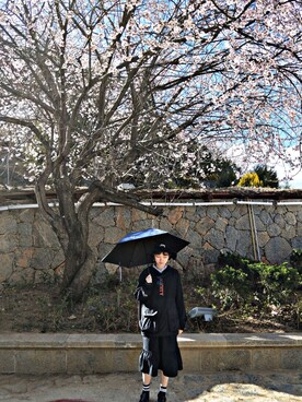 「5cm（ファイブシーエム）のアイテム（トップス）」を使った、-Amanda阿睿さん（レディース・158cm）の春コーディネート