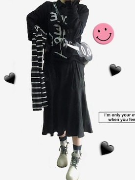 「5cm（ファイブシーエム）のアイテム」を使った、-Amanda阿睿さん（レディース・158cm）の秋コーディネート