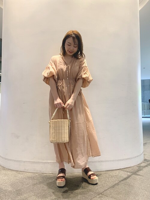 Nagochan Salon By Chico ルクア大阪店 Who S Who Chicoのシャツワンピースを使ったコーディネート Wear