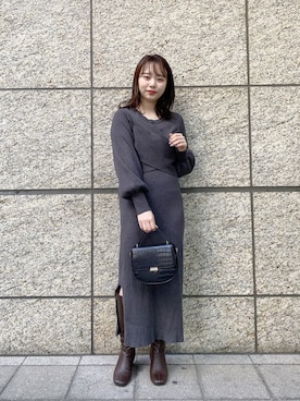 nagochanさん（レディース・156cm）の冬コーディネート