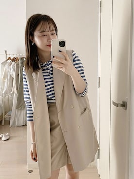 nagochanさん（レディース・156cm）の春コーディネート