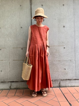 nakanishiさん(レディース・157cm)の夏コーディネート