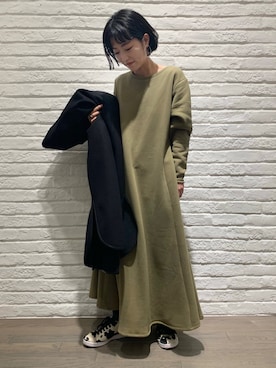 「URBAN RESEARCH Sonny Label（アーバンリサーチサニーレーベル）のアイテム（その他アウター）」を使った、nakanishiさん（レディース・157cm）の冬コーディネート