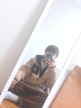 「Carhartt WIP（カーハートダブリューアイピー）のアイテム（その他アウター）」を使った、daaaさん（メンズ・165cm）の冬コーディネート