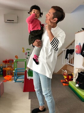 「jiggys shop（ジギーズショップ）のアイテム（パンツ）」を使った、KKKOOOGさん（メンズ・171cm・30代）の春コーディネート