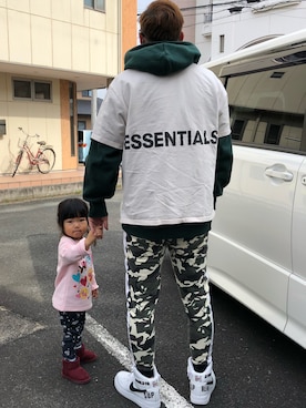 「CavariA（キャバリア）のアイテム（パンツ）」を使った、KKKOOOGさん（メンズ・171cm）の冬コーディネート