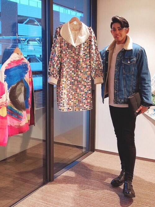 デニムジャケットを使った 年末worldarchitecturefestival感謝祭 の人気ファッションコーディネート Worldarchitecturefestival