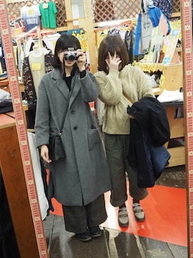 marieさん（レディース・163cm）の冬コーディネート