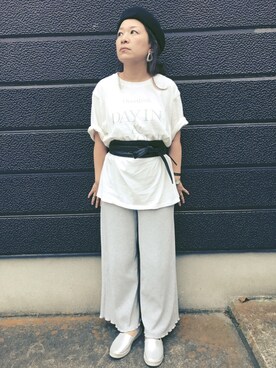 「GRL（グレイル）のアイテム（ピアス（両耳用））」を使った、nozothさん（レディース・153cm）の夏コーディネート