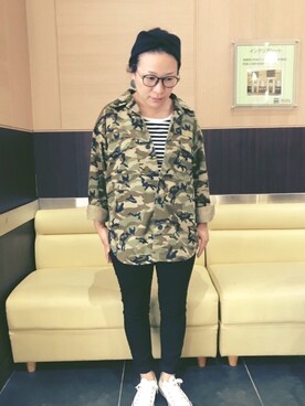 「CONVERSE（コンバース）のconverse（コンバース） ALL STAR OX（オールスターOX）（スニーカー）」を使った、nozothさん（レディース・153cm）の春コーディネート