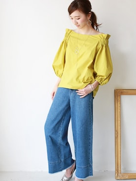 「REAL CUBE（リアルキューブ）のアイテム」を使った、REALCUBEさん（レディース・163cm）の夏コーディネート