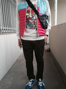 no brand | カモフラパンツ(その他パンツ)