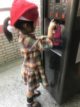 「アイテム（ワンピース/ドレス）」を使った、Shinyu Houさん（キッズ・110cm）の冬コーディネート