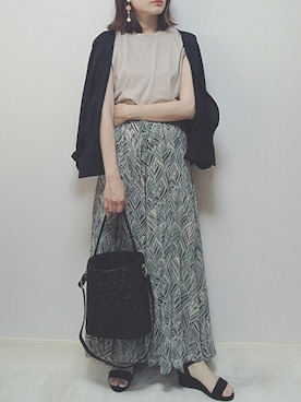 shiiさん（レディース・159cm）の夏コーディネート