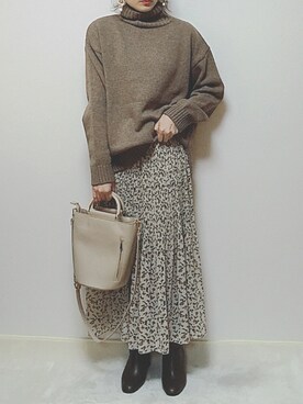 shiiさん（レディース・159cm）の冬コーディネート