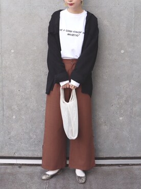 ぽんさん（レディース・166cm）の春コーディネート