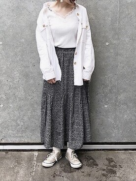 ぽんさん(レディース・166cm)の春コーディネート