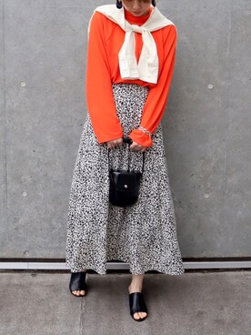 ぽんさん(レディース・166cm)の春コーディネート