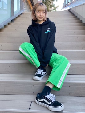 CandyStripper_mikiさん（レディース・162cm）の冬コーディネート