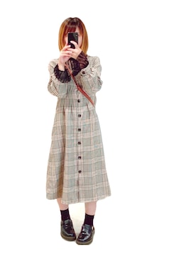 ローファーを使った ドクターマーチン のレディース人気ファッションコーディネート 髪型 ベリーショートヘアー Wear