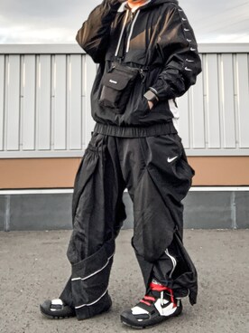 「united arrows」｜「アイテム（ブルゾン）」を使った、B.Bambiさん（メンズ・164cm）の冬コーディネート