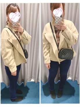 𝑚𝑖𝑖𝑐ℎ𝑎𝑛♥︎♡︎さん(レディース・160cm)の冬コーディネート