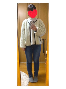 𝑚𝑖𝑖𝑐ℎ𝑎𝑛♥︎♡︎さん(レディース・160cm)の冬コーディネート