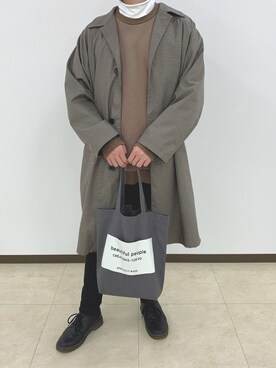 wai.｜シンプル淡色男子さんのコーディネート