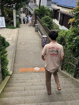 「TCSS（ティーシーエスエス）のアイテム」を使った、kaitooo397さん（メンズ・175cm）の夏コーディネート