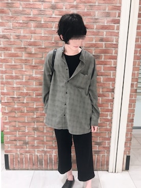 h さん（メンズ・182cm）の夏コーディネート