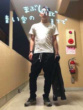 「ハラチ」｜「アイテム（ジャケット/アウター）」を使った、鱒主さん（メンズ・170cm）の春コーディネート