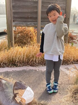 7to3kiさん（キッズ・110cm）の冬コーディネート