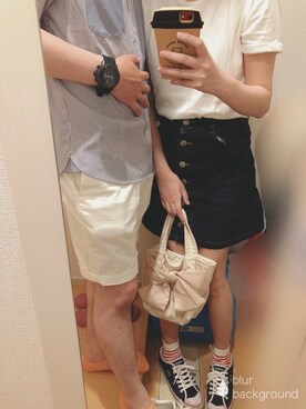りえってぃさん（レディース・159cm）の夏コーディネート