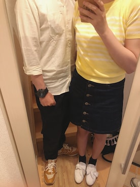 りえってぃさん（レディース・159cm）の夏コーディネート