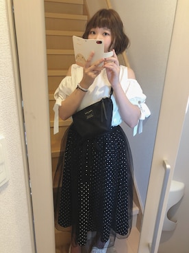 りえってぃさん（レディース・159cm）の夏コーディネート