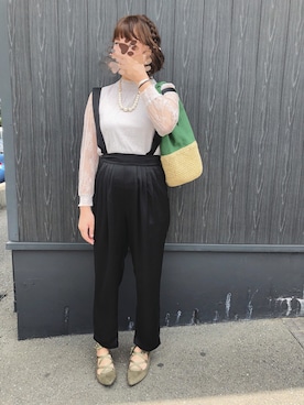 りえってぃさん(レディース・159cm)の夏コーディネート