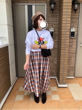 りえってぃさん(レディース・159cm)の秋コーディネート