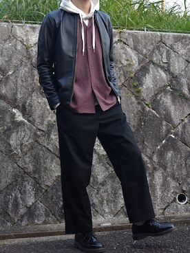 Sさん（メンズ・176cm）の冬コーディネート