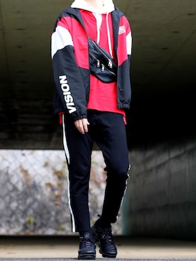 Sさん（メンズ・176cm）の冬コーディネート