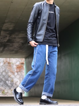 Sさん（メンズ・176cm）の冬コーディネート