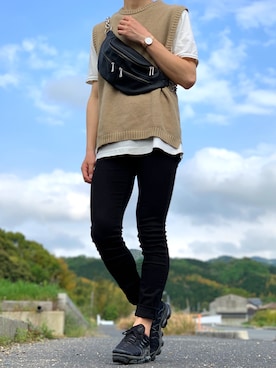 Sさん（メンズ・176cm）の春コーディネート