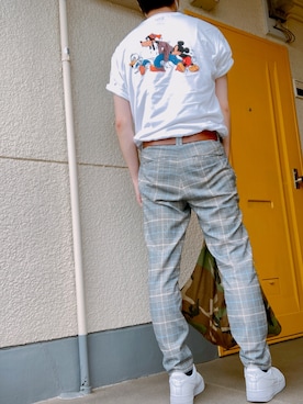 「MASTER&Co（マスターアンドコー）のアイテム」を使った、しゅーへいさん（メンズ・168cm）の夏コーディネート