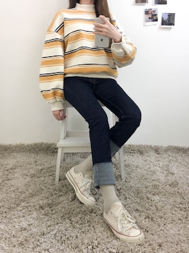 「デイリーコーデ」｜mixxmixさん（レディース・164cm）の冬コーディネート