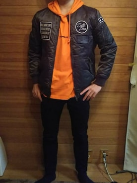 「abcd（ナシ）のアイテム（ジャケット/アウター）」を使った、ssさん（メンズ・173cm）の冬コーディネート