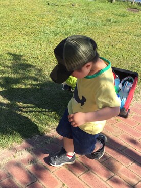 「BNT（ビーエヌティー　　）のアイテム」を使った、oskさん（キッズ・100cm）の春コーディネート