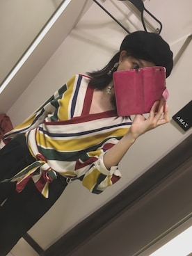 「アイテム（イヤリング）」を使った、Yui さん（レディース・156cm・20代）の夏コーディネート