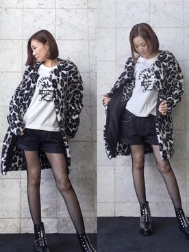 Hazukiさん（レディース・159cm）の秋コーディネート