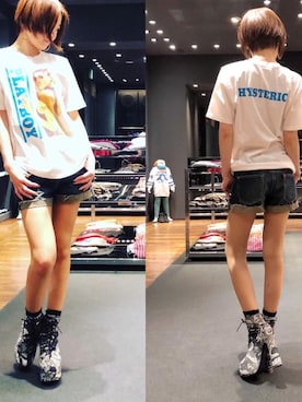 Hazukiさん（レディース・159cm）の冬コーディネート