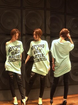 Hazukiさん(レディース・159cm)の夏コーディネート