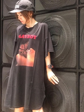 Hazukiさん(レディース・159cm)の夏コーディネート